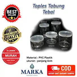 Toples Tabung 400 ml , 600 ml , 800 ml , 1000 ml / toples bumbu