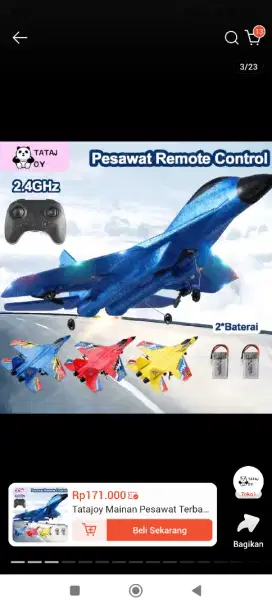 PESAWAT MAINAN REMOTE CONTROL