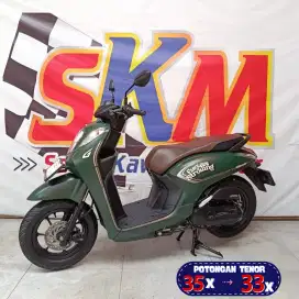 ( angsuran 25rb/ hr Genio thn 2023 dp:500 cash credit