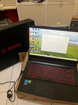Msi Gf 63 Thin 11UC Core i5-11400H/8GB/512GB SSD/RTX3050 4/15.6”FHD144