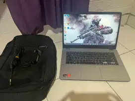 Di jual Asus Vivobook X505ZA Amd Ryzen 5 ( ram 8/ssd 128/HDD 1 tb )