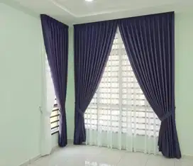 Pemasangan Tirai Gorden Jendela Gordyn Mewah Hordeng Model Terbaru Mur