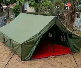 Tenda pramuka untuk siswa siswi . Ready stok Palembang