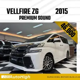 DP10% [Km46.000] Vellfire ZG Prem Sound 2015 White Reg 2017 #AUTOHIGH