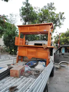 Gerobak Angkringan jg Melayani Pesanan Grobak Bakso Mie Bubur Sate dlL