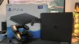 Sony Playstation 4 Slim Jet black HDD 1Tb