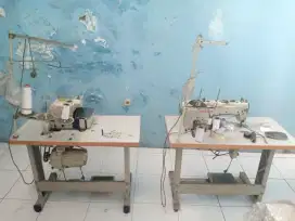 Di jual mesin jahit dan mesin obras
