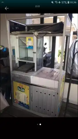 Gerobak Bakso Alumunium
