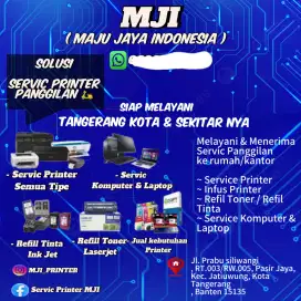 Service printer panggilan MJI