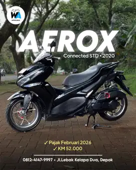 Cash/Kredit Yamaha Aerox Connected Std 2020