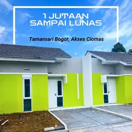 Rumah murah bagus subsidi flat dekat stasiun KRL Bogor