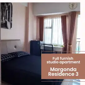 Sewa bulanan Margonda Residence 3 yang bersih dan nyaman