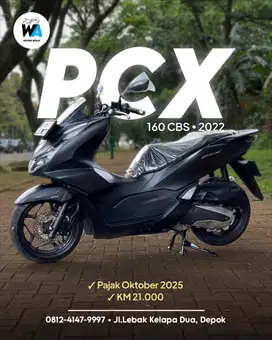 Cash/Kredit Honda New Pcx 160 Cbs 2022