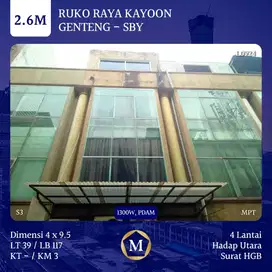 Ruko Raya Kayoon Genteng Surabaya
