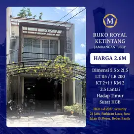Ruko Royal Ketintang Jambangan Surabaya