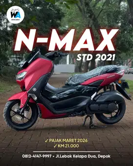 [KREDIT DP 500 RIBU] Yamaha New Nmax 155 Std 2021