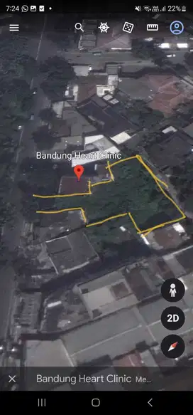 KAVLING JALAN UTAMA BUAH BATU 2 JALUR-COCOK BUAT USAHA-CAFE-BENGKEL