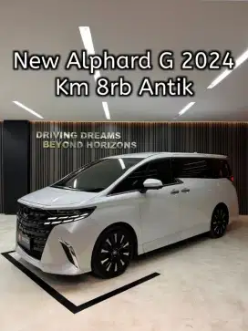 Alphard 2.5 G Non Modelista AT 2024 Putih B2391PZU Nik 2023 Km8rb