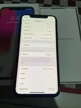 Iphone X 256gb ex ibox