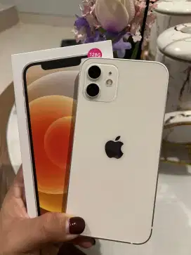 Iphone 12128gb all operator mulusss warna silver