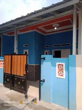 2 kamar tidur - 1 kamar mandi - 60 MTR - rumah siap huni