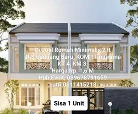 Dijual Rumah 2 lantai di Jl. S. Saddang Baru Makassar