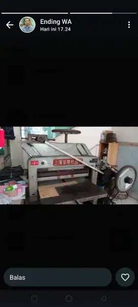 Mesin Potong DQ, 201 timbul