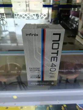 Infinix note 40 pro 5G 8/256 layar lengkung 40S wireless charger