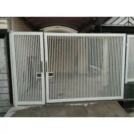 Pagar gerbang minimalis modern terbaru bergaransi