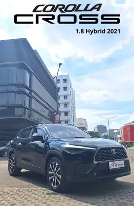 TDP 10 jt Hybrid Toyota Corolla Cross Hybrid 1.8 AT 2021 Hitam irit
