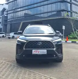 TDP 10 jt Hybrid Toyota Corolla Cross Hybrid 1.8 AT 2021 Hitam irit