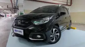 TDP 8,JT Honda Mobilio 1.5 RS Bensin-AT Hitam 2018