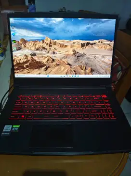 laptop msi rtx 3050 i5 10500h ram 16gb ssd 512gb laptop gaming