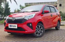 TDP 6,JT Daihatsu Sigra 1.2 R Deluxe Bensin-MT Merah 2019