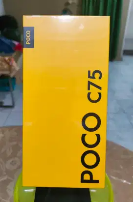 HP POCO C75 BARU MASIH FULL SEGEL RESMI