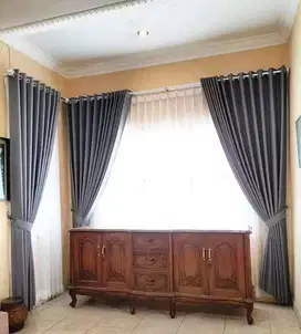 Penjual Tirai Gorden Jendela Gordyn Mewah Hordeng Model Terbaru Murah