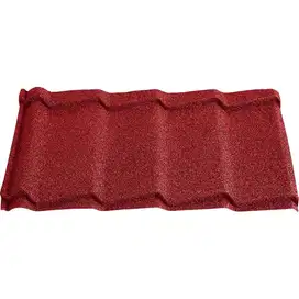 Atap Genteng Metal Toscano Stone-Coated 1x4 | Metal Roofing Rainbow Gr