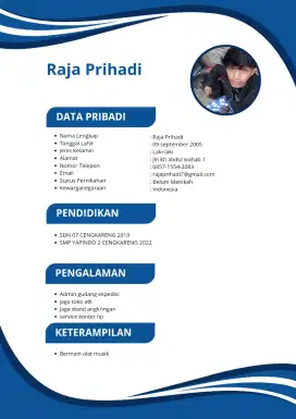 SEDANG MENCARI PEKERJAAN LULUSAN SMP