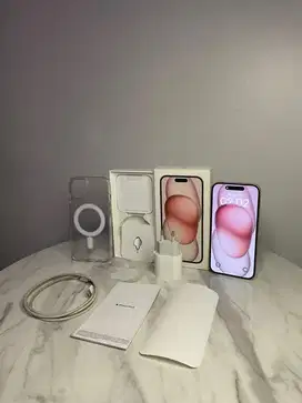 JUAL IPHONE 15 128 GB PINK IBOX RESMI