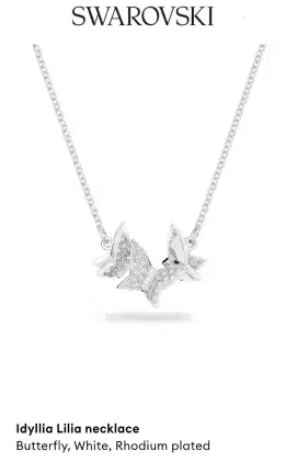 Kalung Swarovski Idyllia Lilia preloved