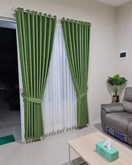 Pesanan Tirai Gorden Jendela Gordyn Mewah Hordeng Model Terbaru Murah