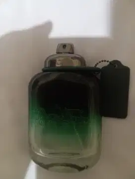 Botol parfum original Coach Green