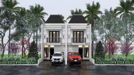 Rumah baru 2 lantai mini cluster dekat mcd cipayung jakarta