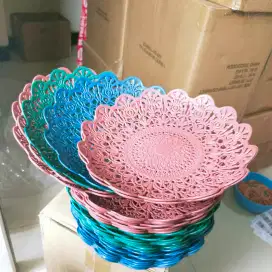 Paket usaha piring rotan harga kolian