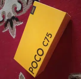 Poco C75 6/128GB NFC Hitam New Resmi