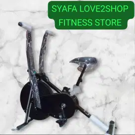 SEPEDA STATIS PLATINUM BIKE TREADMILL MANUAL SPINNING BIKE