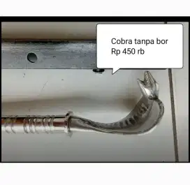 Tiang bendera model Cobra cor alumunium, eklusif