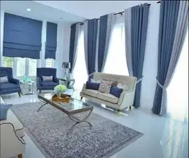 Pasang Gorden Tirai Roller Blind/Roll/Vertical/Vertikal Gordyn Hordeng