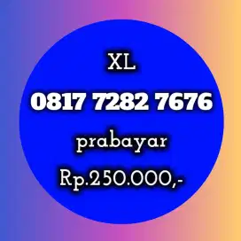 NOMOR CANTIK XL 7282 7676
