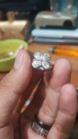 cincin wanita mosainate ring kode non perak